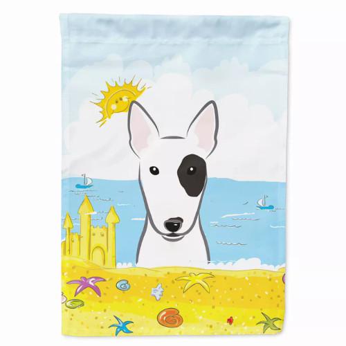 Summer Beach/Dog Breed Flag Canvas - BB2077CHF
