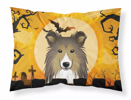 Halloween With Dog Fabric Standard Pillowcase - S000213B001695P057591V000