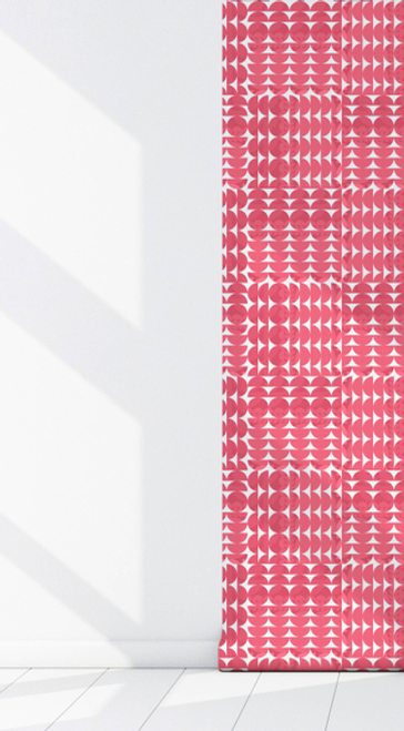 Coordinates Vinyl Canvas Peel & Stick Wallpaper Panel - S002076B002498P000302V014