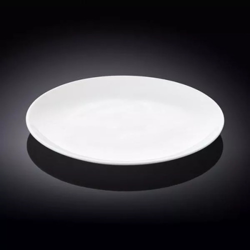 [ Set of 6 ] ROLLED RIM DINNER PLATE 9" | 23 CM