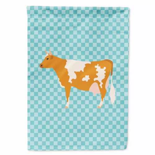 Animal/Bird Themed Blue Check Flag Canvas - BB7995CHF