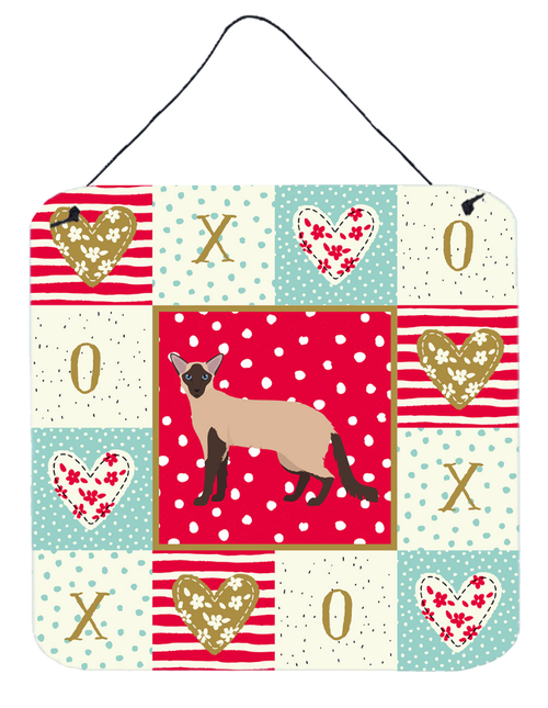 Colorpoint Longhair Cat Love Wall or Door Hanging Prints