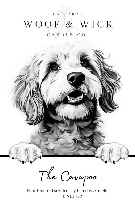 The Cavapoo - Dog Breed Soy Wax Melts for Wax Warmers