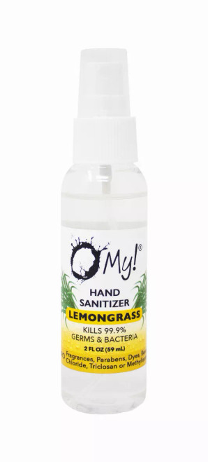 O My! Hand Sanitizer - Free from, Parabens, Dyes, Benzalkonium Chloride, Triclosan and Methylisothiazolinone - 70% Isopropyl Alcohol with Aloe Vera- Made in USA - S000322B001663P000011V004
