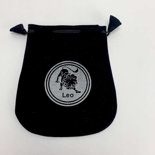 Zodiac Velvet Pendulum & Crystal Bags
