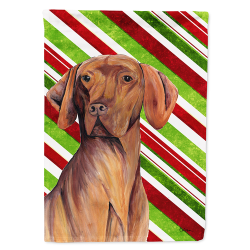 Candy Cane Holiday Christmas Dog Flag Garden Size - S000213B001695P120608V000