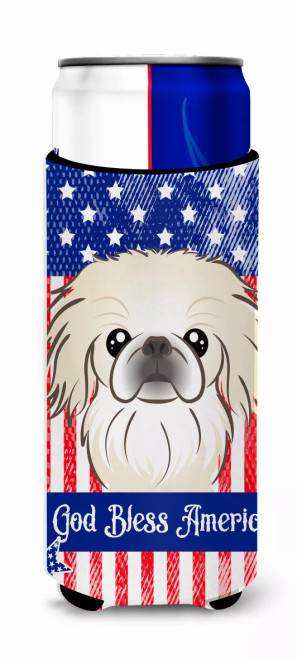 American Flag and Dog Ultra Hugger for slim cans - S000213B001695P061923V000