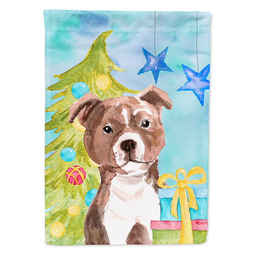 Christmas Dog Breed Themed Flag Canvas - BB9427CHF