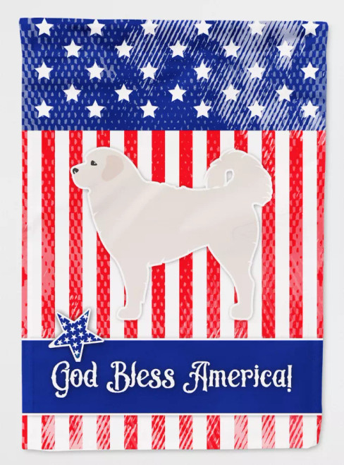 USA Patriotic Dog Breed Themed Flag Canvas - BB3327CHF