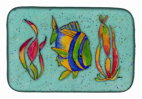 Sealife Themed Dish Drying Mat - S000213B001695P115324V000