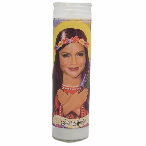Mindy Kaling Devotional Prayer Saint Candle