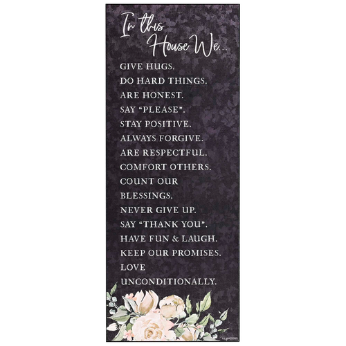 Wall Plaque In This House Wall Plaque In This House