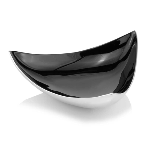 Trigon Tray - Black Enamel