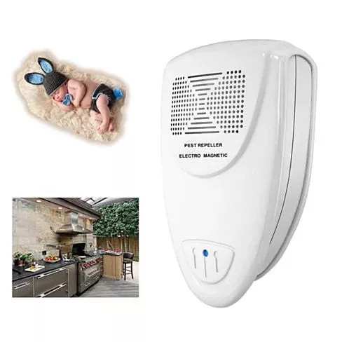 QUITO MOSQUITO An Ultrasonic Digital All Pest Repeller - 740016266983