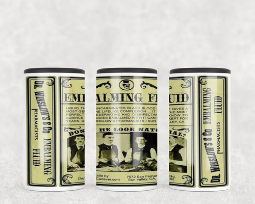 Embalming Fluid  Steel can hugger - optional speaker