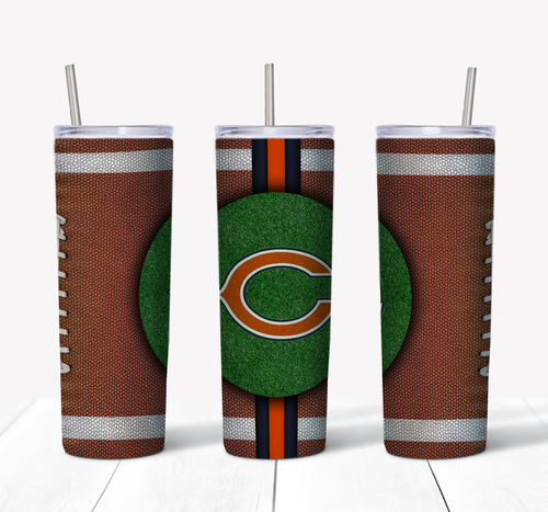 Stainless Steel Tumbler -Football - 351-4