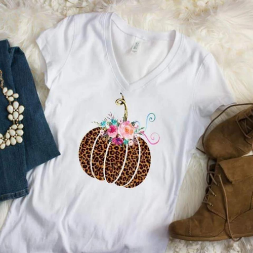 Leopard Pumpkin Shirt - DREAMTEAM307
