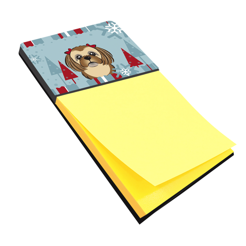 Seasonal Holiday Dog Art Sticky Note Holder - S000213B001695P056680V017