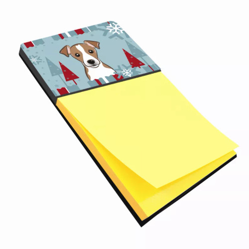 Seasonal Holiday Dog Art Sticky Note Holder - S000213B001695P056680V028