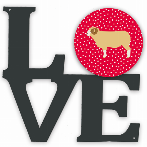 Animal Profile Artwork Metal LOVE Wall Decor - CK5407WALV