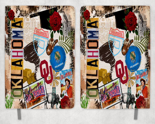 Oklahoma Printed 8 Inch  A-5 Journal - 2593-5241