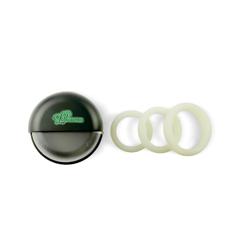 Go Glow Cock Rings-3 Sizes Go Glow Cock Rings-3 Sizes