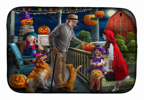 Halloween themed Dish Drying Mat - PTW2072DDM