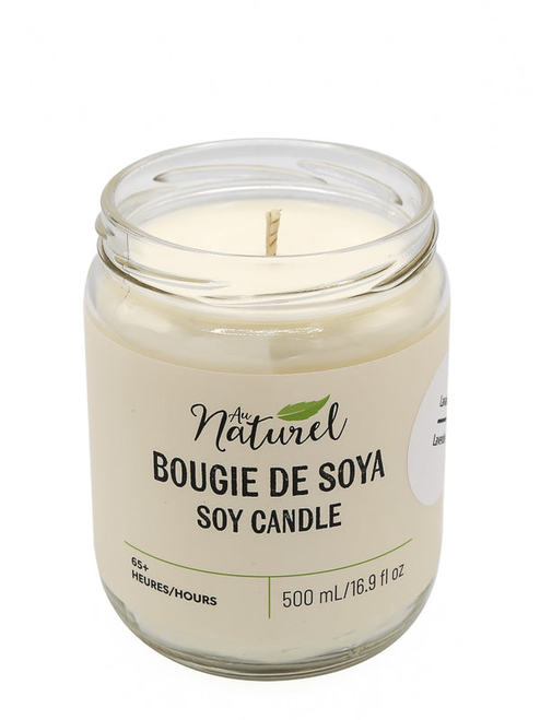Large Soy Candle - AuNaturelSoyCandle0089