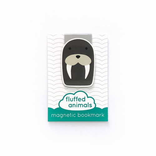 Cute Animal Magnetic Bookmark - BK1-WALRUS