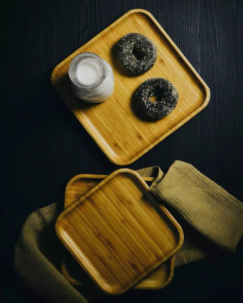 [ Set of 3 ] PLATTER 13" X 13" | 33 CM X 33 CM
