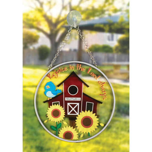 Birdhouse Rejoice In The Suncatcher