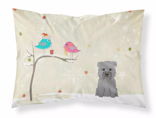 Christmas Presents between Friends Dog Fabric Standard Pillowcase - S000213B001695P069849V000