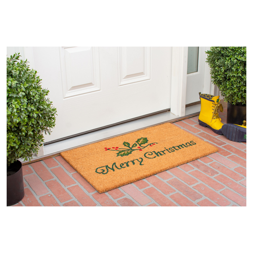 Calloway Mills Christmas Holly Doormat - 101881729