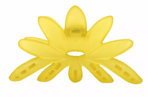 Large Daisy Hair Claw In Matt Color - S000558B002117P000384V042