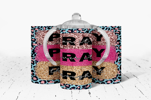 Pray Insulated Kids Dual Lid Sippy Cup Tumbler - 3765-3330