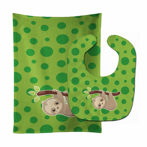 Animal Baby Bib & Burp Cloth - BB9032STBU