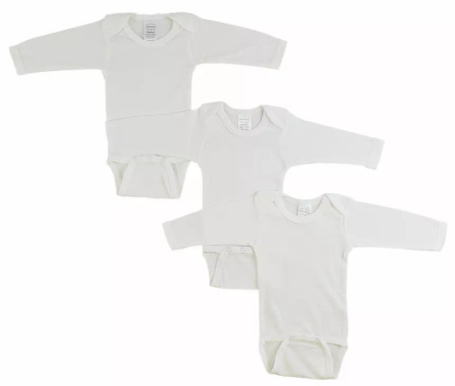 Bambini Long Sleeve Onezie 3 Pack - S000522B001438P000162V002