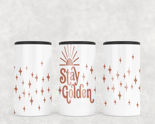 Stay Golden  Steel can hugger - optional speaker
