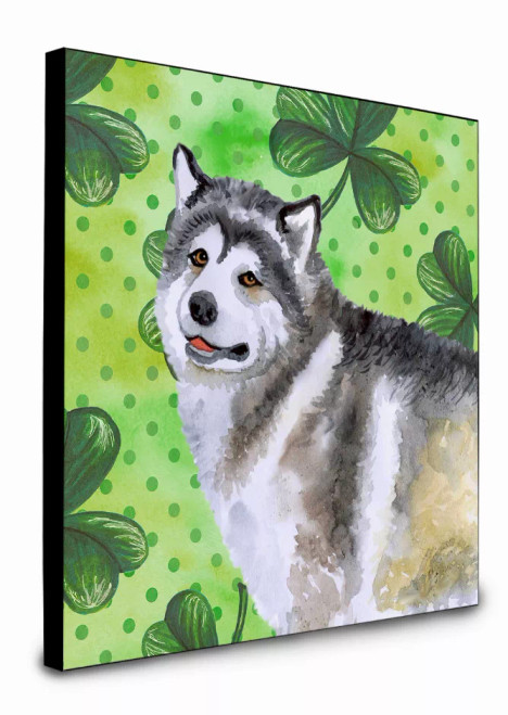 St Patrick's Dog Artwork Wall Panel - BB9812UP88