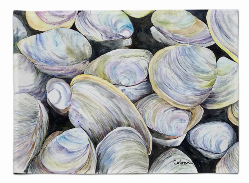 Clam Quahog Fabric Placemat