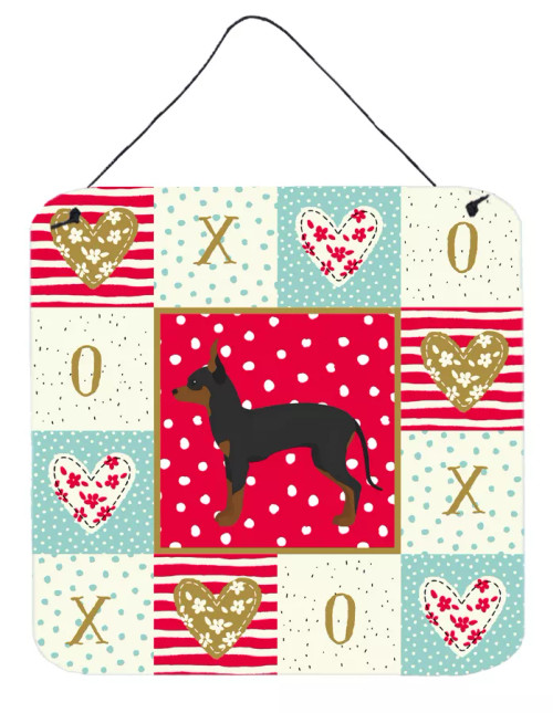 English Toy Terrier #1 Love Wall or Door Hanging Prints
