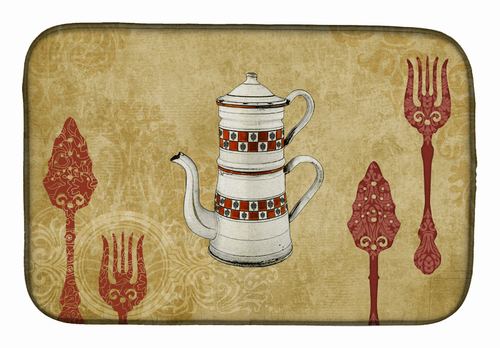 Welcome Art Theme Dish Drying Mat - SB3088DDM