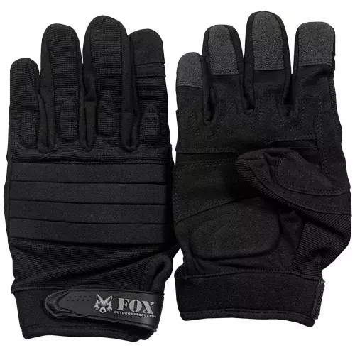Flex-Knuckle Raid Gloves V2 - Black