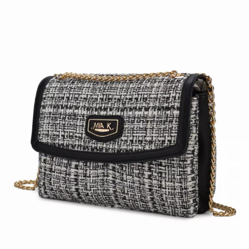 Mackenzie Tweed Women's Shoulder Bag - MKF-X756BK Mackenzie Tweed Women's Shoulder Bag - MKF-X756BK