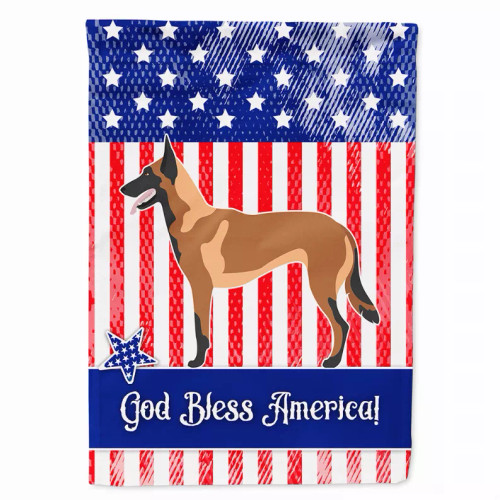 American Flag/Dog Breed TThemed Canvas - BB8413CHF