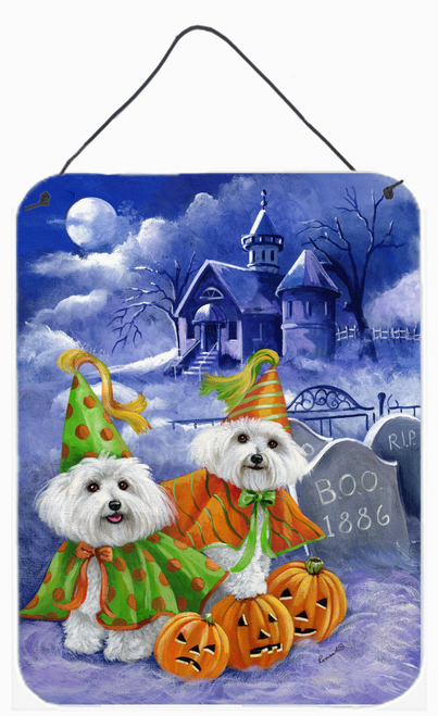 Halloween Dog Artwork Wall or Door Hanging Prints - S000213B001695P021145V003