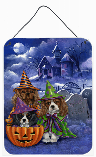Halloween Dog Artwork Wall or Door Hanging Prints - S000213B001695P021145V010