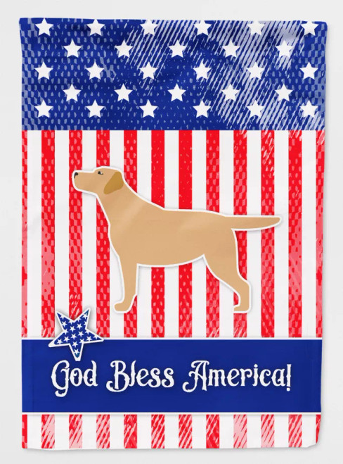 USA Patriotic Dog Breed Themed Flag Canvas - BB3297CHF