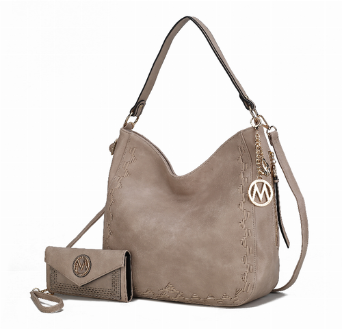 Lucille Shoulder Bag and Wallet - MKF-SD-X680APR