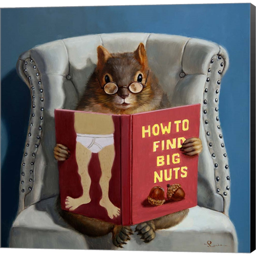 Nut Collecting by Lucia Heffernan, Canvas Art - C1079913-0240000-8CAAAMA